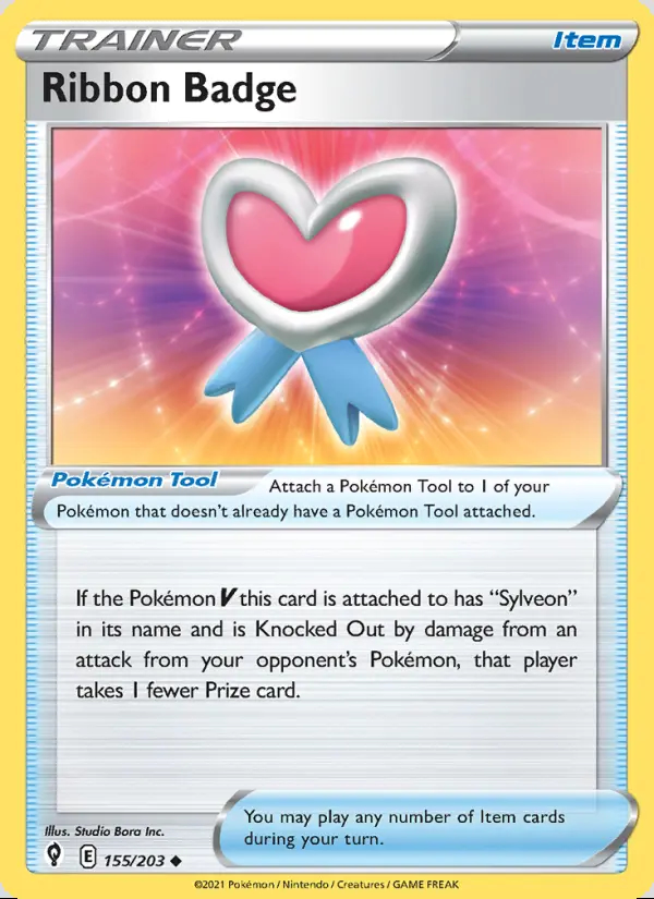 Image of the card Ribbon Badge