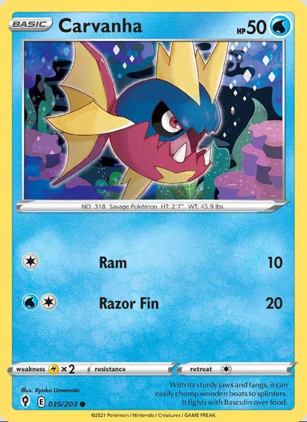 Image of the card Carvanha