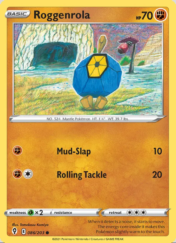 Image of the card Roggenrola