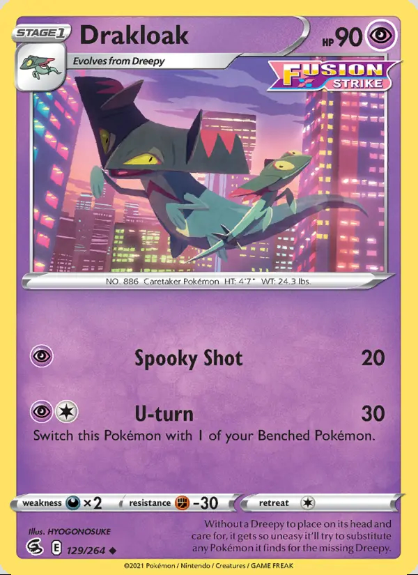 Image of the card Drakloak