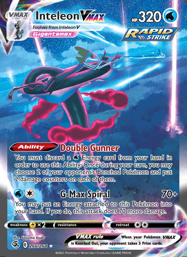 Image of the card Inteleon VMAX