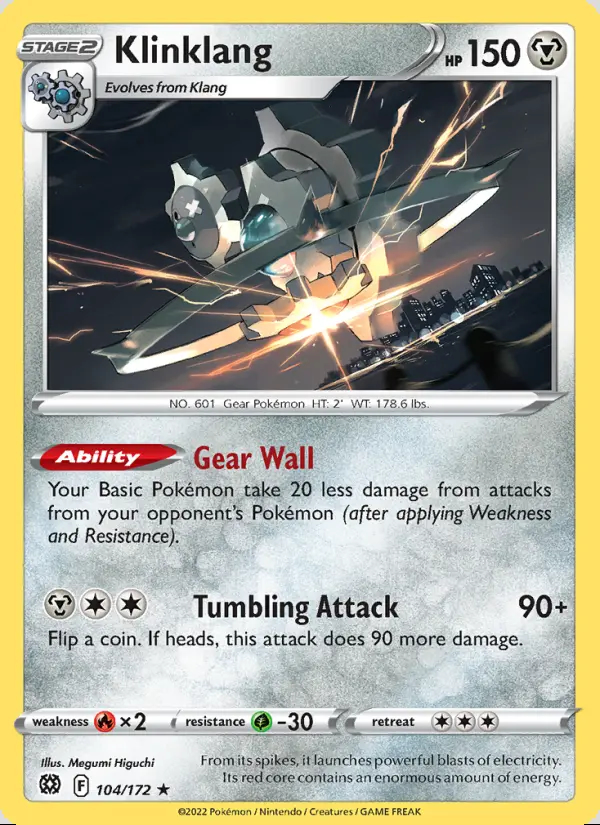 Image of the card Klinklang