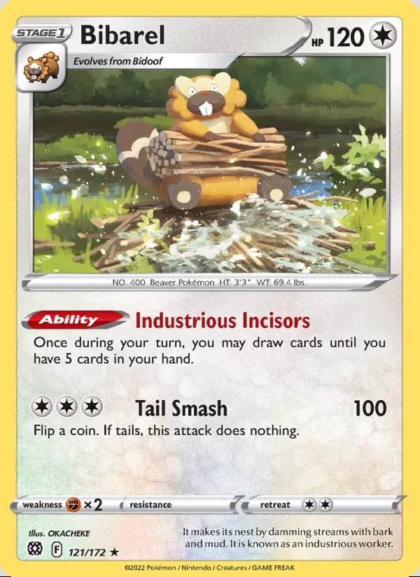 Image of the card Bibarel