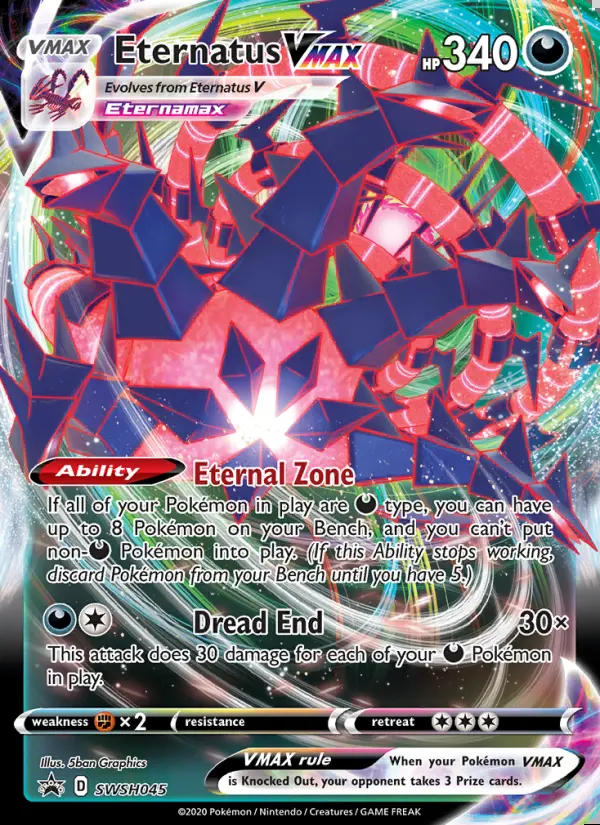 Image of the card Eternatus VMAX