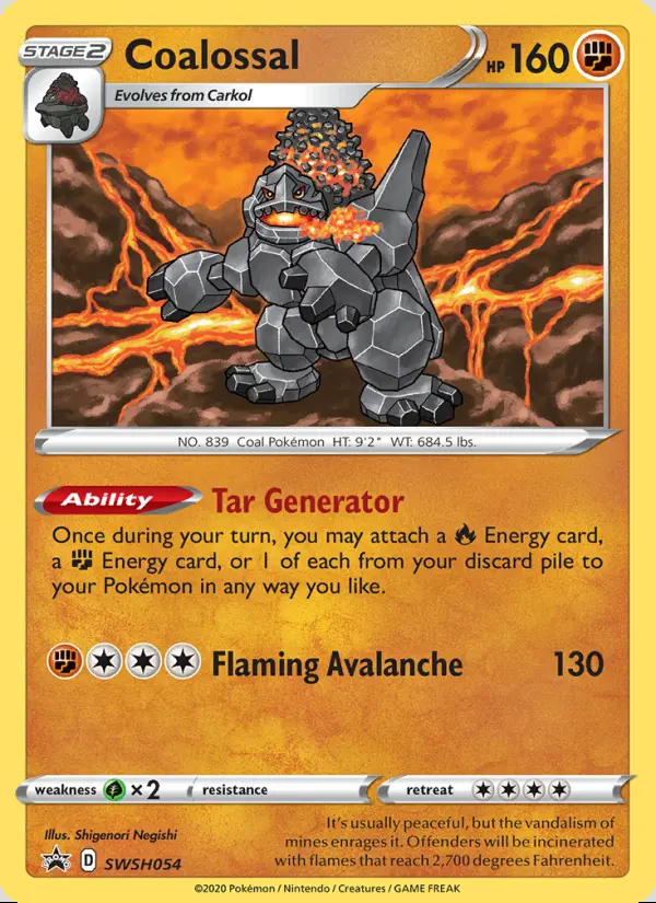 Image of the card Coalossal