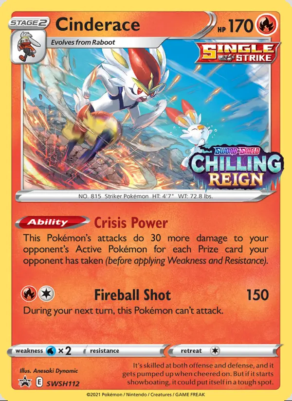 Image of the card Cinderace