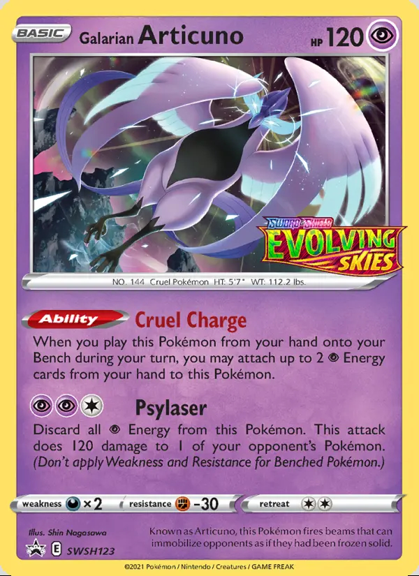 Image of the card Galarian Articuno
