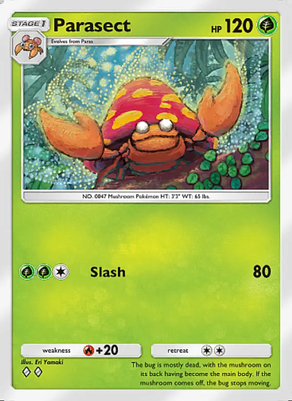 Image of the card Parasect