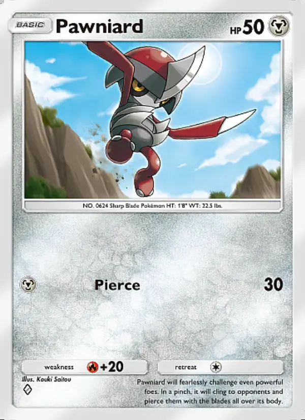 Image of the card Pawniard
