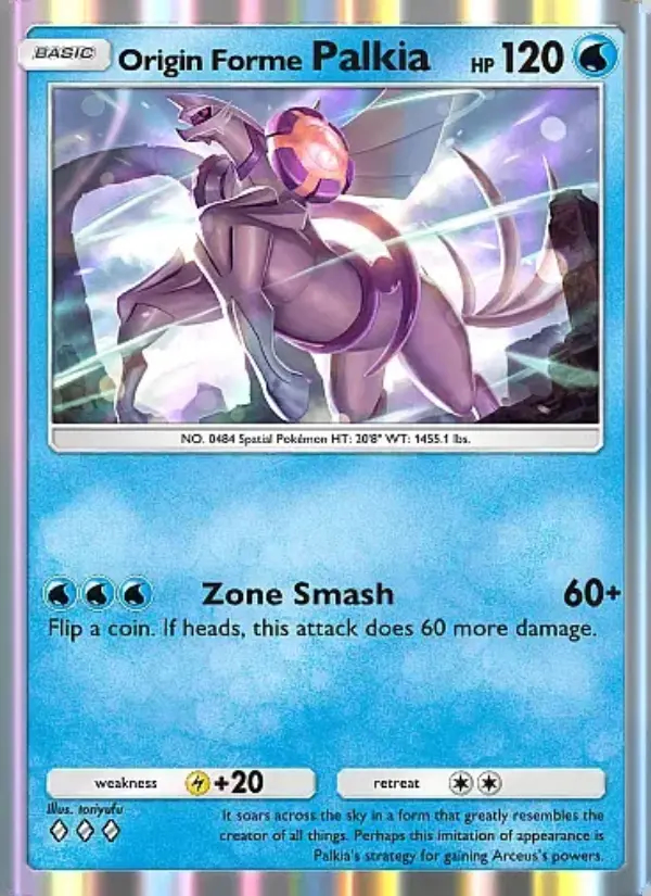 Image of the card Origin Forme Palkia