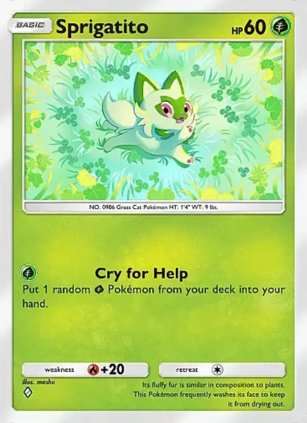 Image of the card Sprigatito