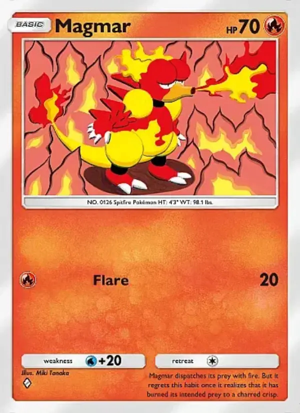 Image of the card Magmar