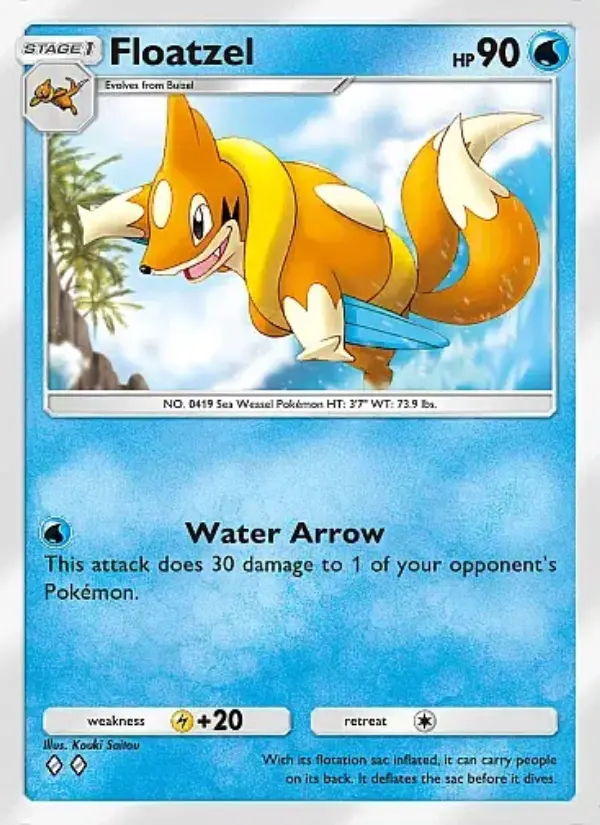 Image of the card Floatzel
