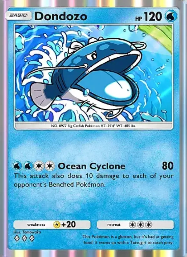 Image of the card Dondozo