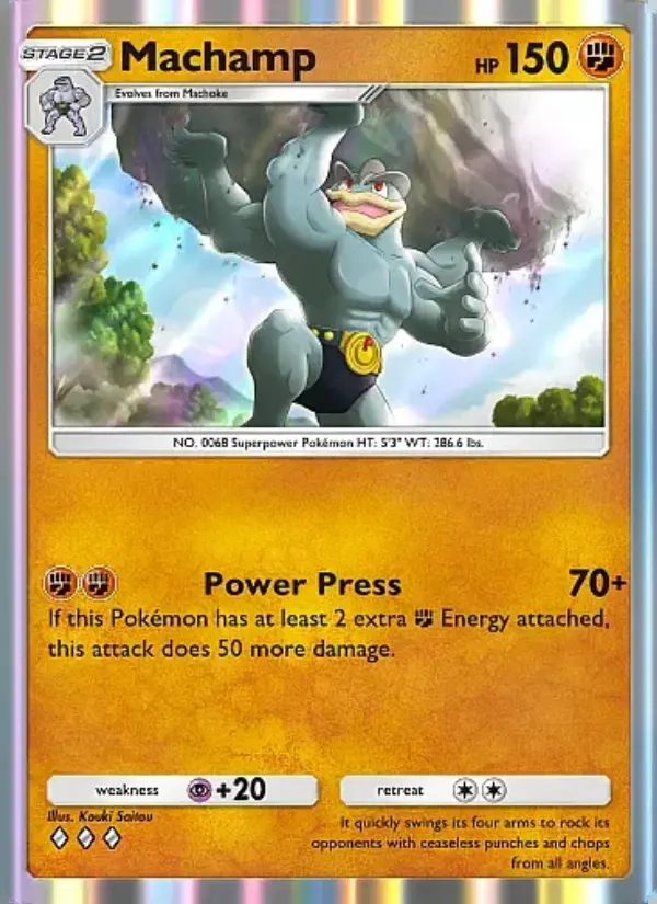 Image of the card Machamp