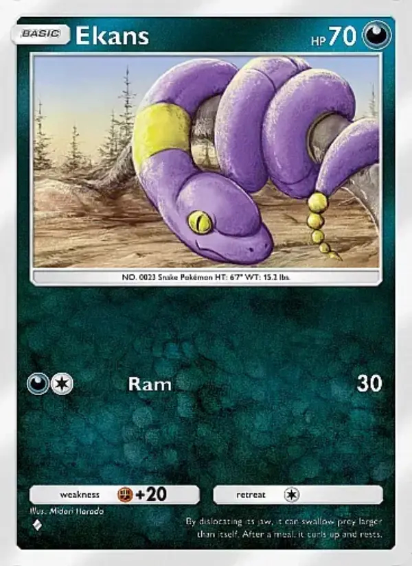 Image of the card Ekans