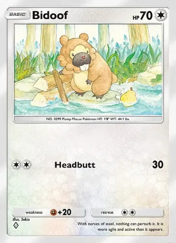Image of the card Bidoof