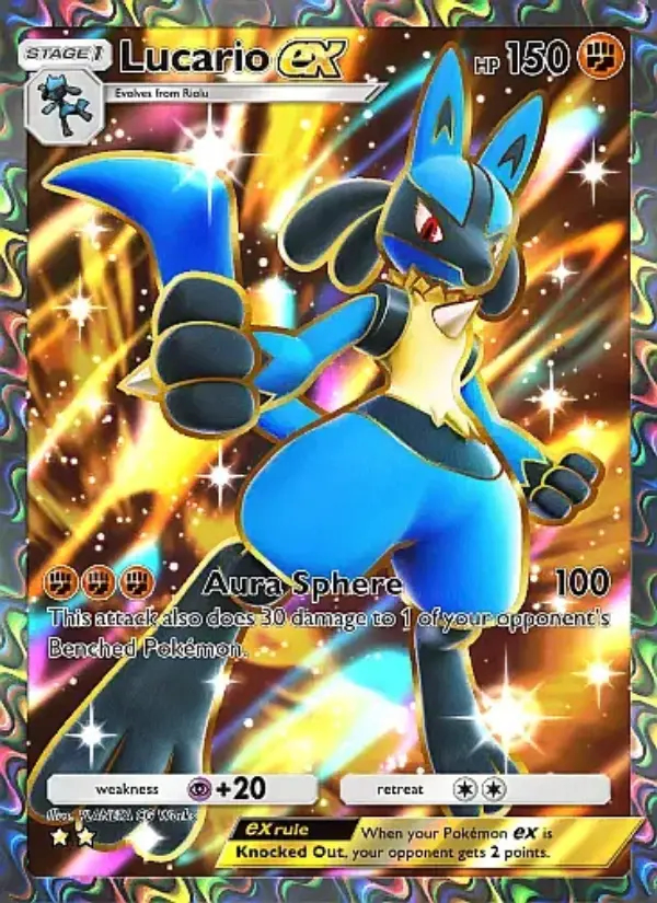 Image of the card Lucario ex