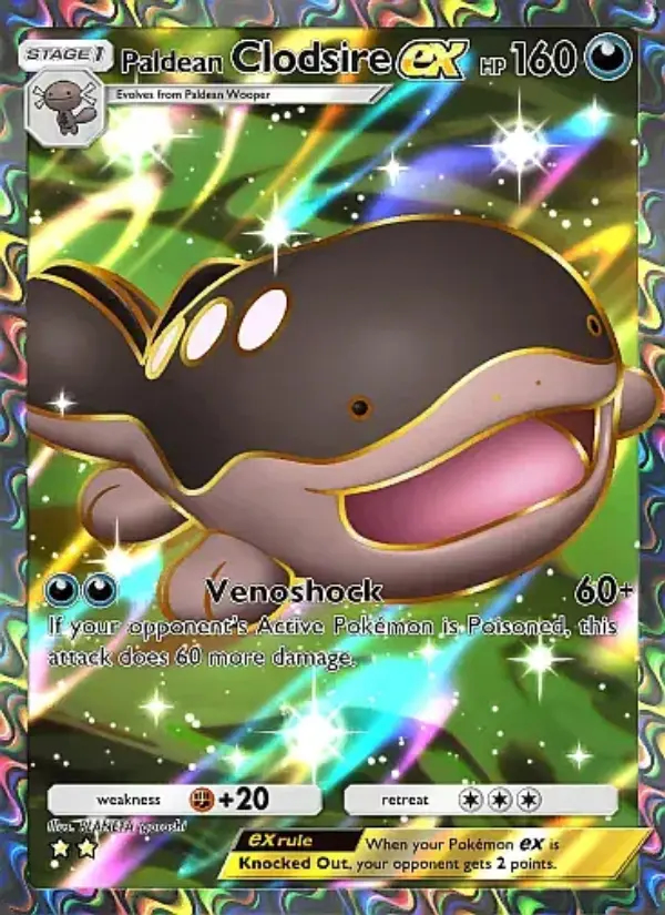 Image of the card Paldean Clodsire ex