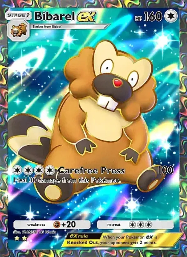 Image of the card Bibarel ex