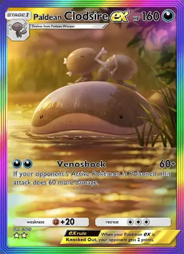 Image of the card Paldean Clodsire ex