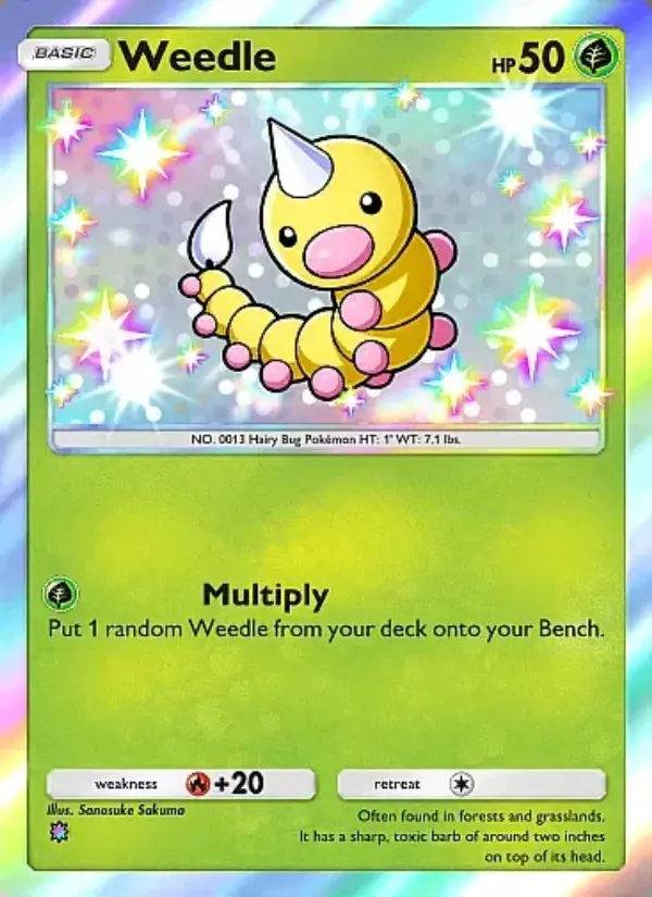 Image of the card Weedle