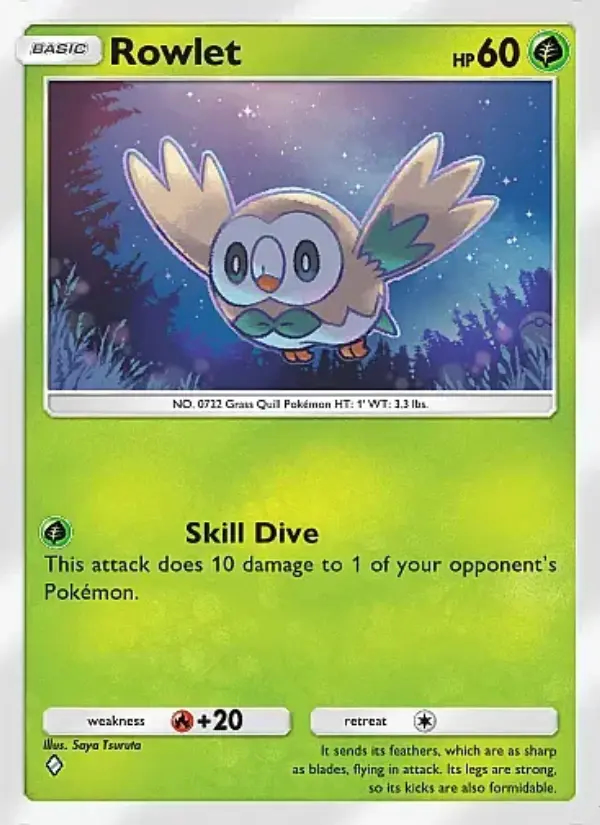 Image of the card Rowlet