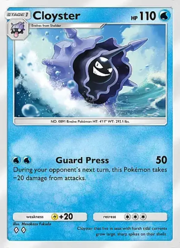 Image of the card Cloyster