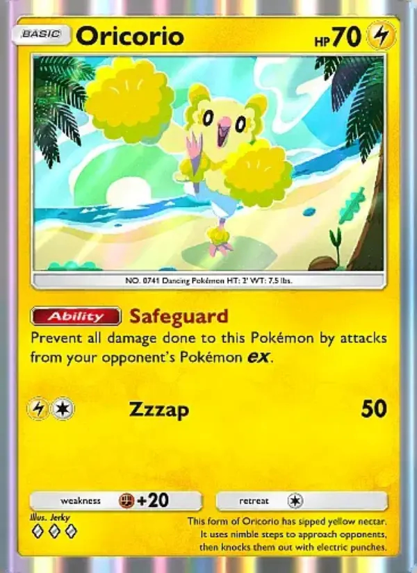Image of the card Oricorio