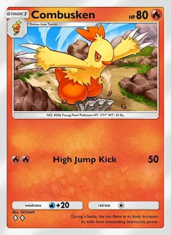 Image of the card Combusken