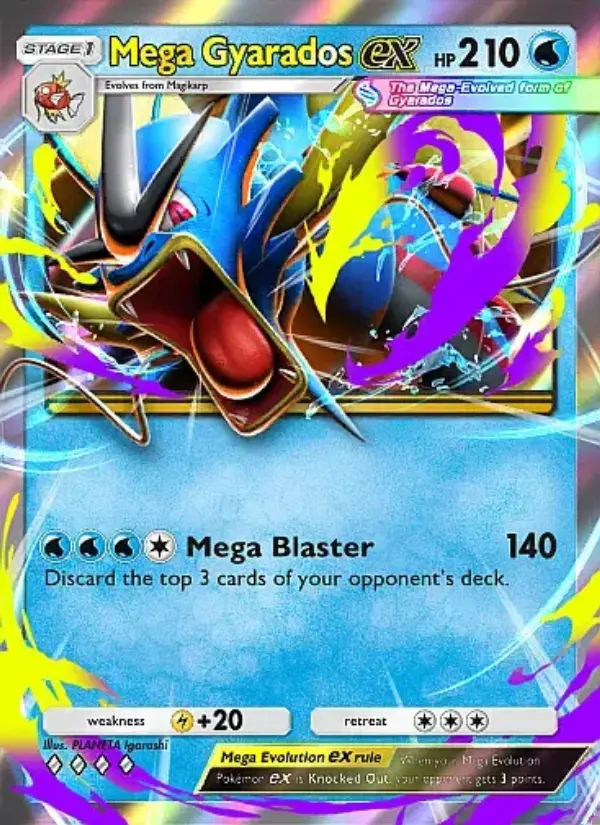 Image of the card Mega Gyarados ex