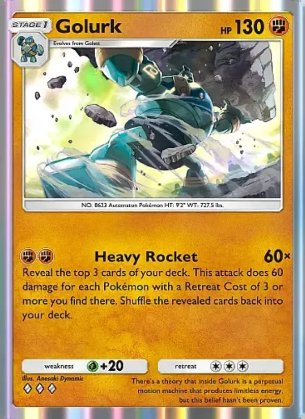 Image of the card Golurk
