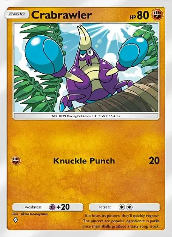 Image of the card Crabrawler