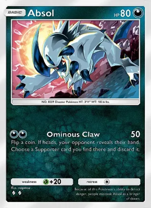 Image of the card Absol