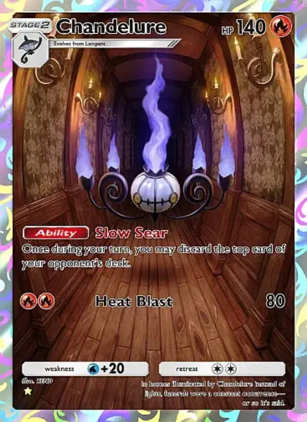 Image of the card Chandelure