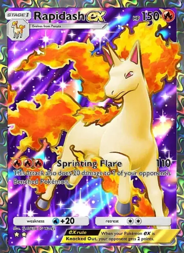 Image of the card Rapidash ex