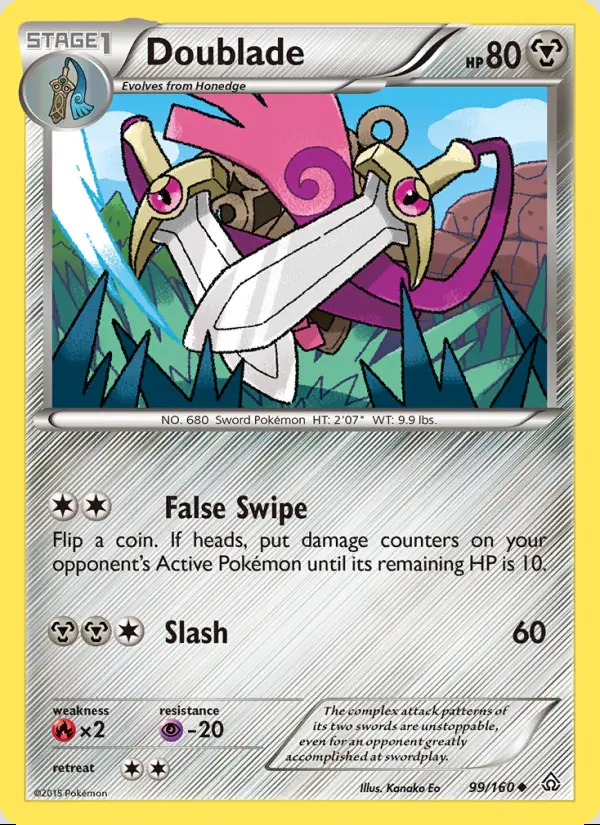 Image of the card Doublade