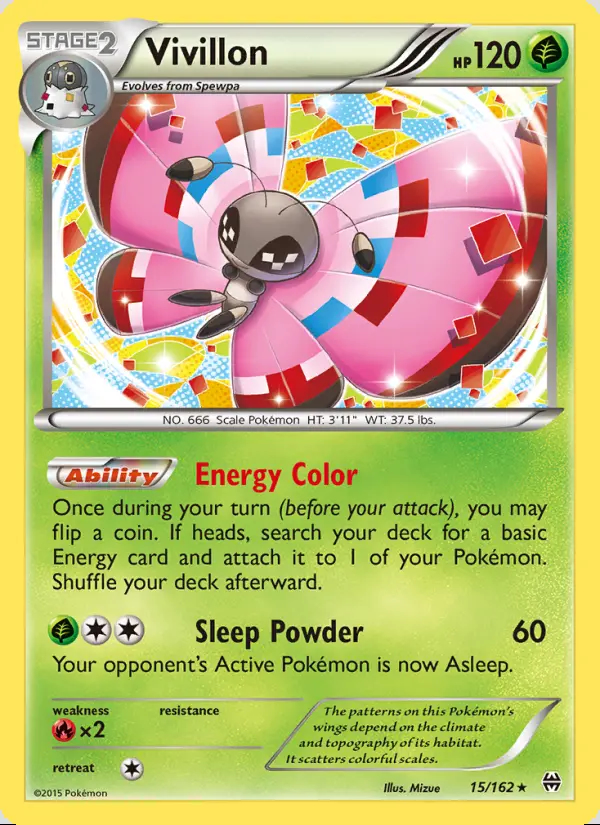 Image of the card Vivillon
