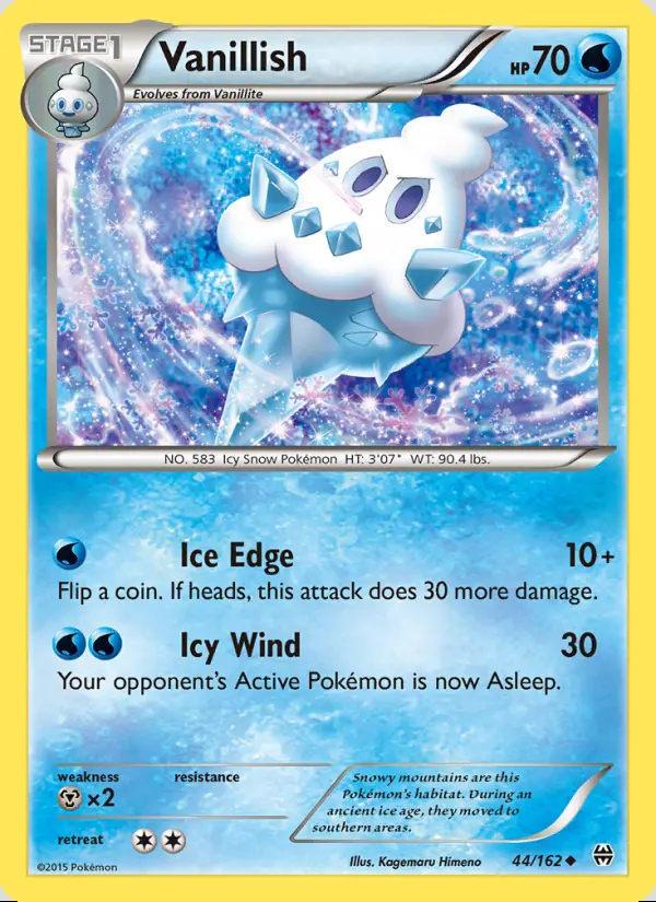 Image of the card Vanillish