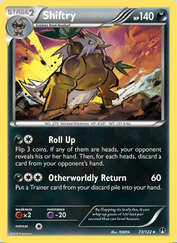 Image of the card Shiftry