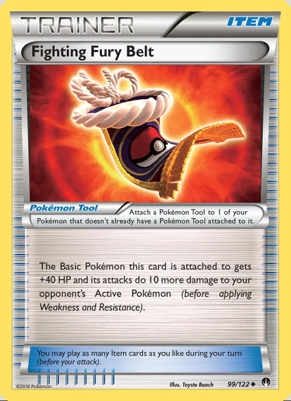 Image of the card Fighting Fury Belt